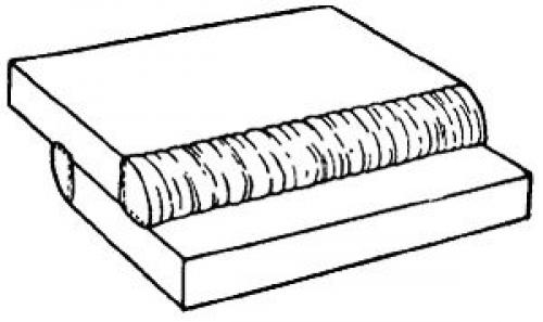 Сварка нахлесточного соединения арматуры. Электродуговой метод