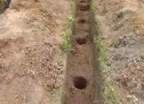 Фундамент из бетонных столбов. Строительство