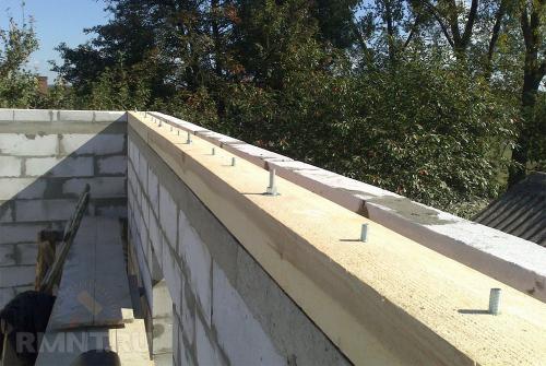 Как легко сделать армокаркас для армопояса. Монтирование опалубки 01