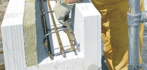 Опалубка для армопояса из газобетона. Расчет армированного пояса