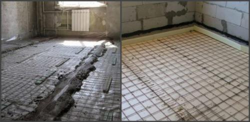 Как ложить сетку под бетон. Необходимость осуществления армирования