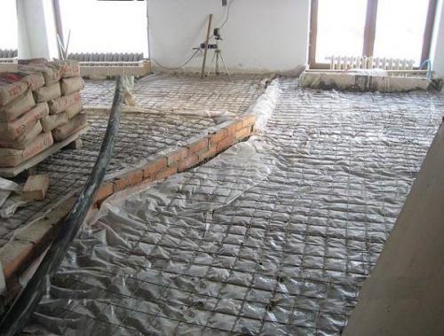 Как ложить сетку под бетон. Необходимость осуществления армирования