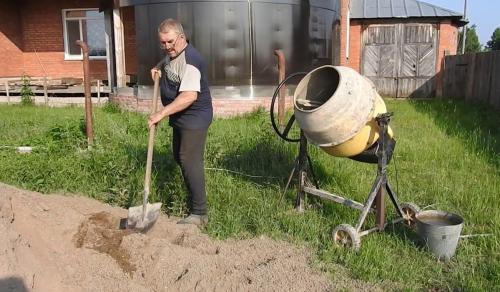 Как приготовить бетон в домашних условиях. Приготовление бетонной смеси своими руками