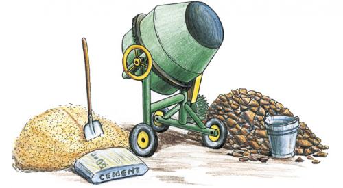 Пропорции бетона на 1 куб. Сколько нужно материалов на 1 куб бетона?