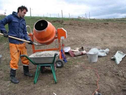 Пропорции бетона для фундамента в ведрах. Рецепты для наполнения бетономешалки