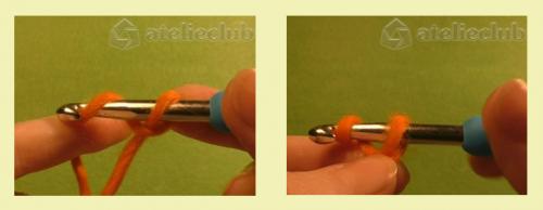 Как сделать узел на крючке для вязания. Как сделать первую петлю крючком