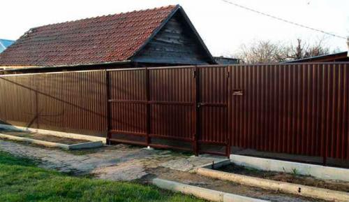 Ленточный фундамент под забор из профнастила.. Разновидности фундамента 14