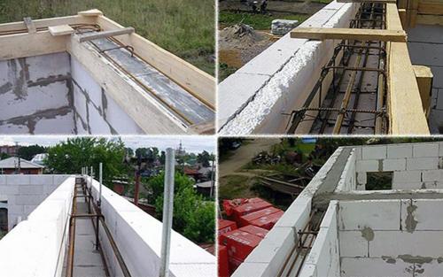 Опалубка для армопояса из газобетона. Устройство армопояса для газобетонного дома