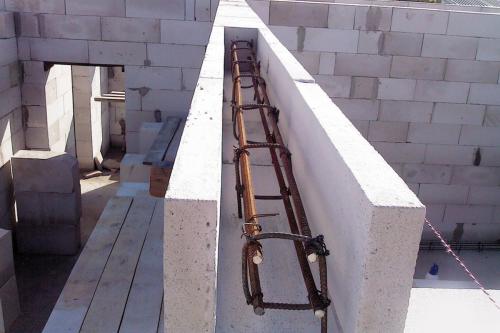 Опалубка для армопояса из газобетона. Устройство армопояса для газобетонного дома