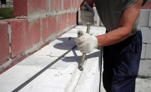 Армирование газобетона через сколько рядов. Как правильно армировать кладку из газобетонных блоков