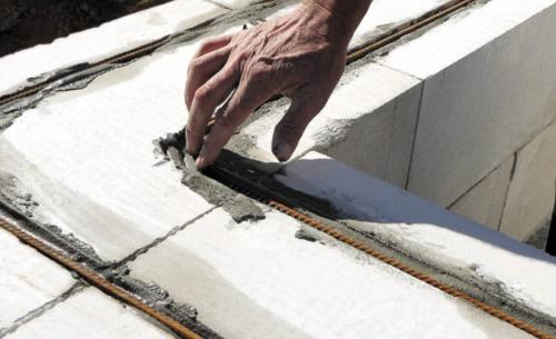 Армирование газобетона через сколько рядов. Как правильно армировать кладку из газобетонных блоков