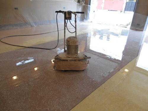 Мокрая шлифовка бетона. Разновидности шлифовки бетонных полов