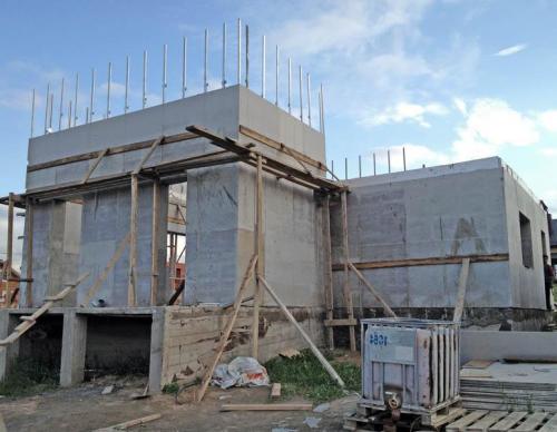 Устройство монолитных стен для частного дома. Как сделать монолитные железобетонные стены своими руками 03