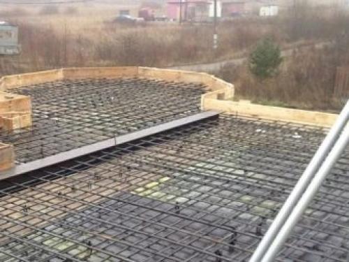 Вязка арматуры монолитной плиты фундамента вручную. Грамотное армирование монолитной ж/б плиты 12