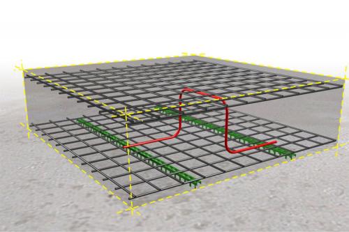Армирование плиты 100 мм. Основы армирования