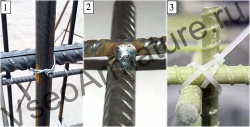 Вязка арматуры для фундамента. Способы вязки арматуры