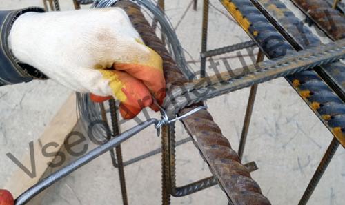 Как лучше вязать арматуру крючком. Инструменты для вязки арматуры, технология работы с ними