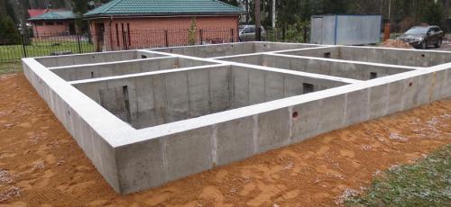 Ленточный фундамент виды. Виды ленточного фундамента