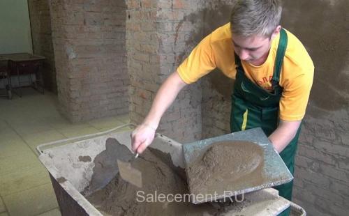 Сколько нужно цемента на 50 кв м. Расход мешка цемента на штукатурку