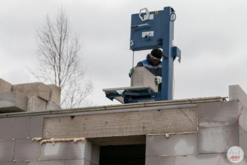 Обвязочный пояс плит перекрытия. Плиты перекрытия и армопояс в Мендсарах