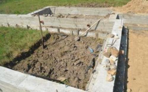 Расчет сборного ленточного фундамента. Метод расчета 07