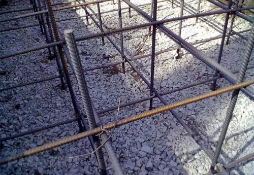Армирование фундаментной плиты чертеж. Схема армирования