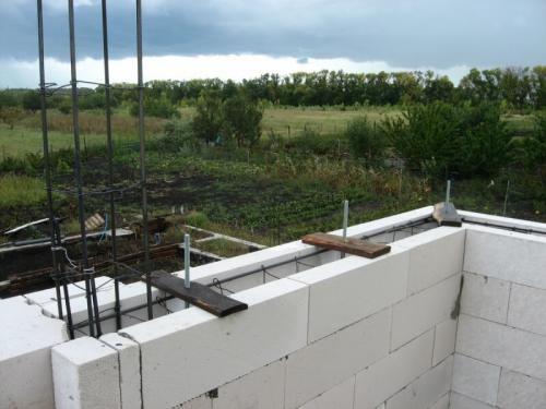 Арматурный каркас для армопояса. Как сделать армопояс своими руками