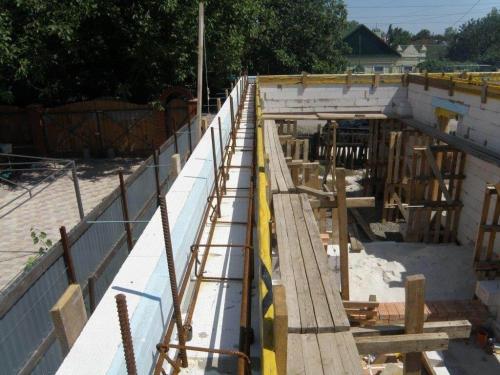 Арматурный каркас для армопояса. Как сделать армопояс своими руками