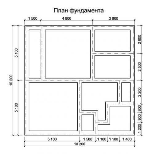 Сколько бетона нужно для фундамента. Расчет объема бетона на фундамент плитной конструкции 07