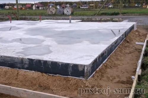 Фундамент своими руками для каркасного дома. Виды фундаментов для каркасных домов 17