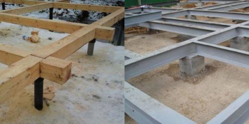 Бетонные сваи для каркасного дома своими руками. Свайные фундаменты вчера, сегодня, завтра