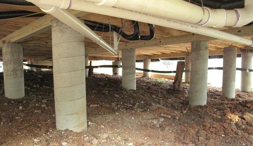 Фундамент под каркасный дом. Виды фундамента под каркасный дом