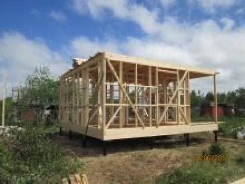 Оптимальные типы фундаментов для каркасного дома. Особенности каркасных технологий 06 Оптимальные типы фундаментов для каркасного дома. Особенности каркасных технологий 06