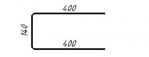 Пример расчета монолитной плиты перекрытия. Определение параметров плиты 03