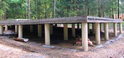 Заливные сваи с ростверком. Что такое свайно-ростверковый фундамент?