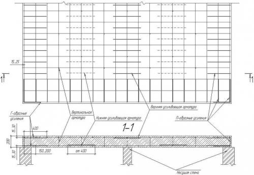 Армирование плиты перекрытия чертеж. Конструктивные особенности