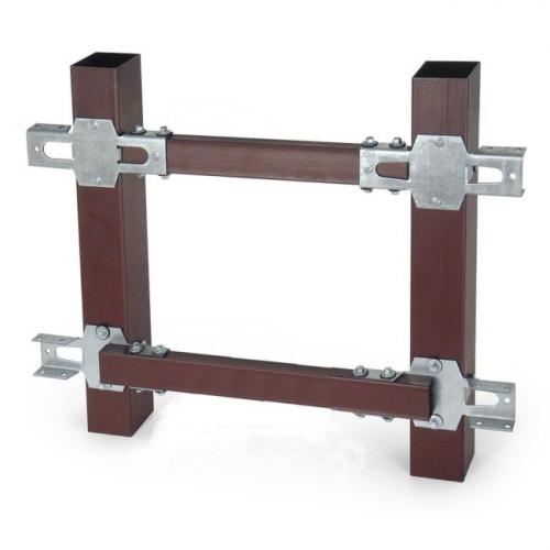 Крепление прожилин к металлическим столбам. Преимущества Х-кронштейнов